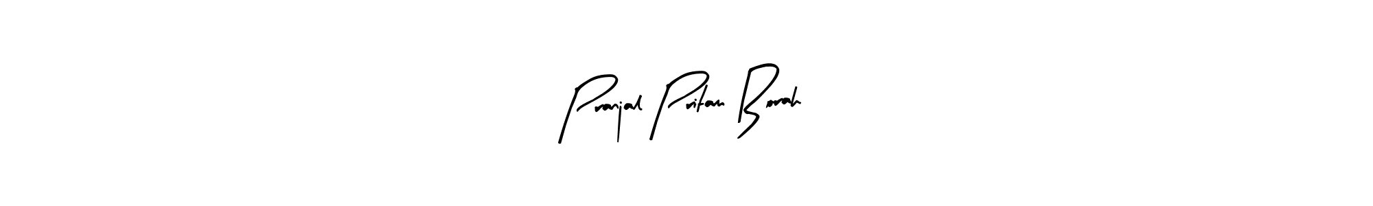 Make a short Pranjal Pritam Borah signature style. Manage your documents anywhere anytime using Arty Signature. Create and add eSignatures, submit forms, share and send files easily. Pranjal Pritam Borah signature style 8 images and pictures png