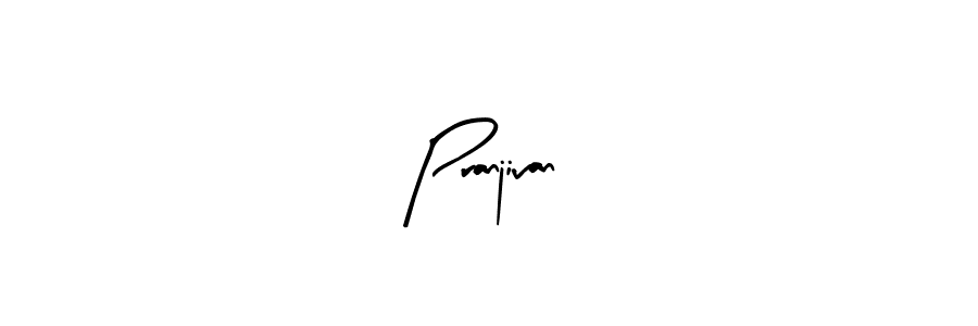 Design your own signature with our free online signature maker. With this signature software, you can create a handwritten (Arty Signature) signature for name Pranjivan. Pranjivan signature style 8 images and pictures png