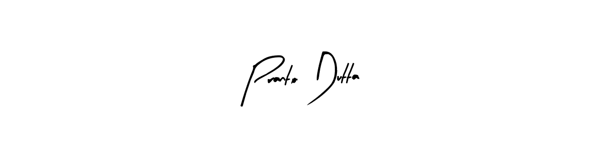 Make a beautiful signature design for name Pranto Dutta. Use this online signature maker to create a handwritten signature for free. Pranto Dutta signature style 8 images and pictures png