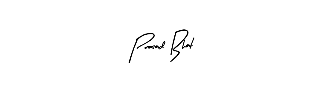 You should practise on your own different ways (Arty Signature) to write your name (Prasad Bhat) in signature. don't let someone else do it for you. Prasad Bhat signature style 8 images and pictures png