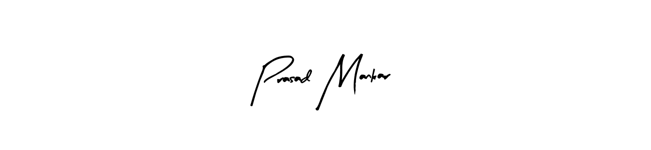 Design your own signature with our free online signature maker. With this signature software, you can create a handwritten (Arty Signature) signature for name Prasad Mankar. Prasad Mankar signature style 8 images and pictures png