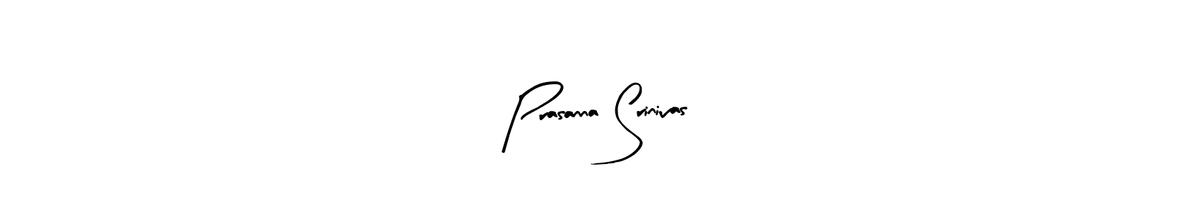 This is the best signature style for the Prasanna Srinivas name. Also you like these signature font (Arty Signature). Mix name signature. Prasanna Srinivas signature style 8 images and pictures png