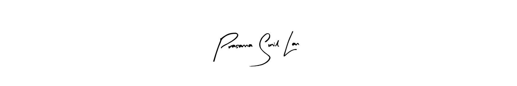 You can use this online signature creator to create a handwritten signature for the name Prasanna Sunil Lan. This is the best online autograph maker. Prasanna Sunil Lan signature style 8 images and pictures png