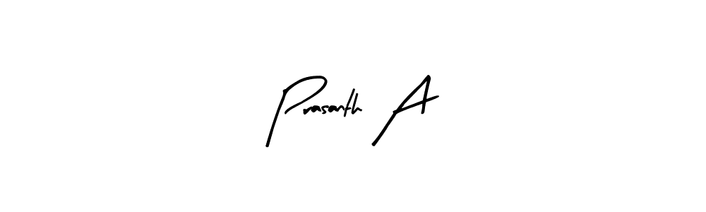 How to Draw Prasanth A signature style? Arty Signature is a latest design signature styles for name Prasanth A. Prasanth A signature style 8 images and pictures png