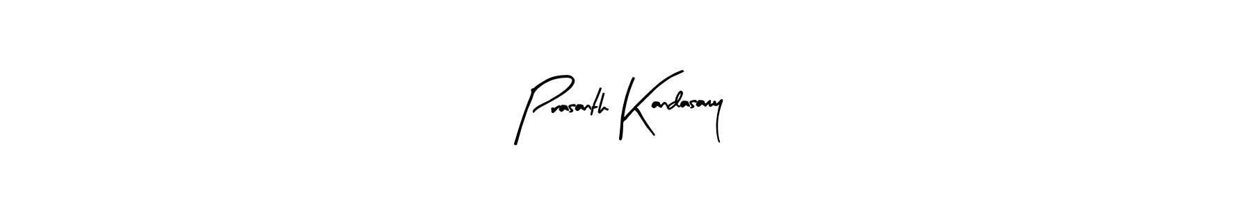 Make a beautiful signature design for name Prasanth Kandasamy. With this signature (Arty Signature) style, you can create a handwritten signature for free. Prasanth Kandasamy signature style 8 images and pictures png