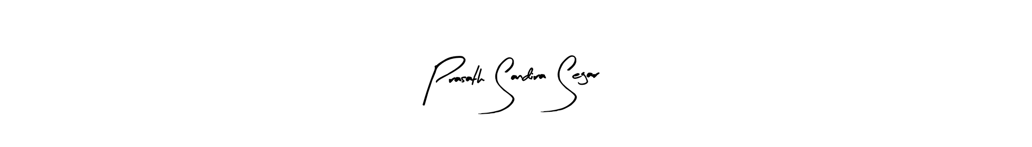 Also we have Prasath Sandira Segar name is the best signature style. Create professional handwritten signature collection using Arty Signature autograph style. Prasath Sandira Segar signature style 8 images and pictures png