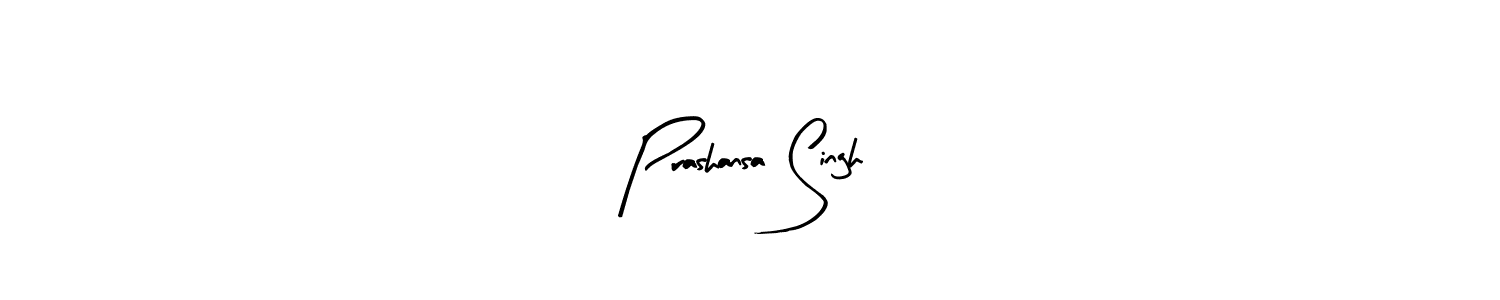 How to make Prashansa Singh signature? Arty Signature is a professional autograph style. Create handwritten signature for Prashansa Singh name. Prashansa Singh signature style 8 images and pictures png