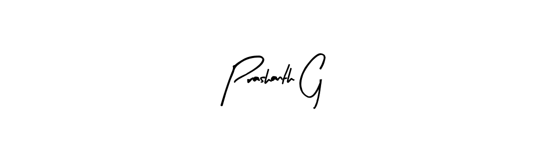 Prashanth G stylish signature style. Best Handwritten Sign (Arty Signature) for my name. Handwritten Signature Collection Ideas for my name Prashanth G. Prashanth G signature style 8 images and pictures png
