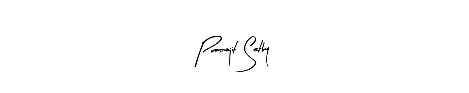 if you are searching for the best signature style for your name Prasnajit Sethy. so please give up your signature search. here we have designed multiple signature styles  using Arty Signature. Prasnajit Sethy signature style 8 images and pictures png