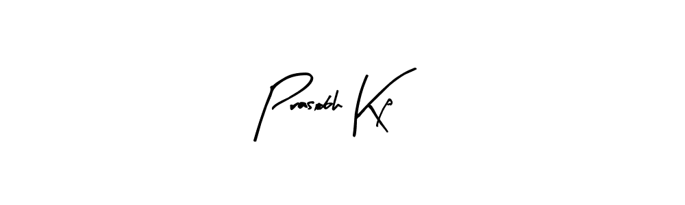 Use a signature maker to create a handwritten signature online. With this signature software, you can design (Arty Signature) your own signature for name Prasobh Kp. Prasobh Kp signature style 8 images and pictures png