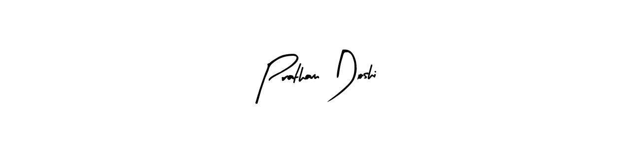 Also we have Pratham Doshi name is the best signature style. Create professional handwritten signature collection using Arty Signature autograph style. Pratham Doshi signature style 8 images and pictures png
