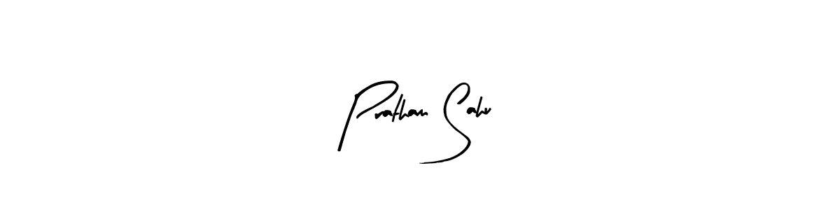 How to make Pratham Sahu signature? Arty Signature is a professional autograph style. Create handwritten signature for Pratham Sahu name. Pratham Sahu signature style 8 images and pictures png