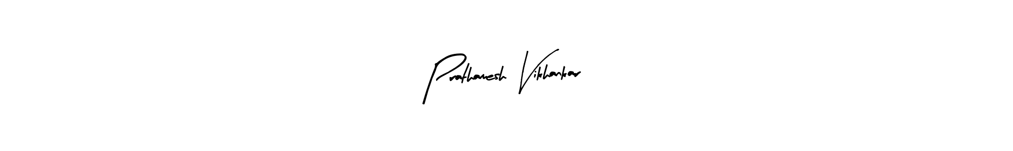 Make a beautiful signature design for name Prathamesh Vikhankar. With this signature (Arty Signature) style, you can create a handwritten signature for free. Prathamesh Vikhankar signature style 8 images and pictures png