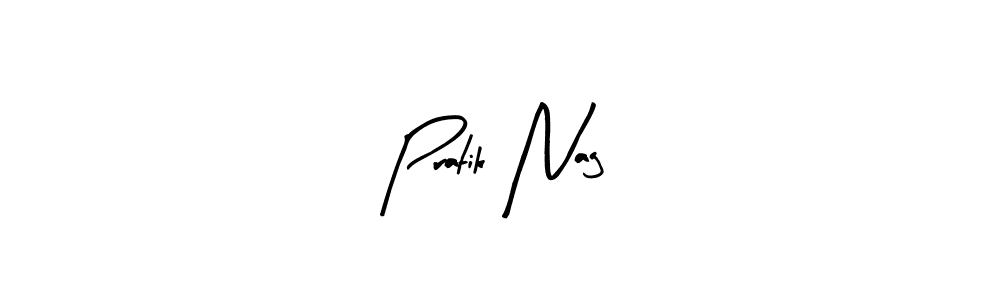 Design your own signature with our free online signature maker. With this signature software, you can create a handwritten (Arty Signature) signature for name Pratik Nag. Pratik Nag signature style 8 images and pictures png