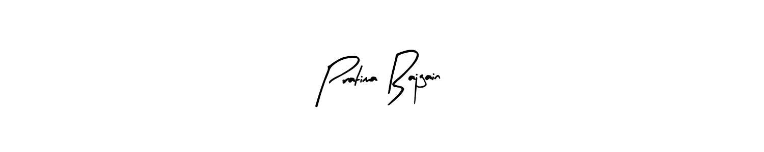 This is the best signature style for the Pratima Bajgain name. Also you like these signature font (Arty Signature). Mix name signature. Pratima Bajgain signature style 8 images and pictures png