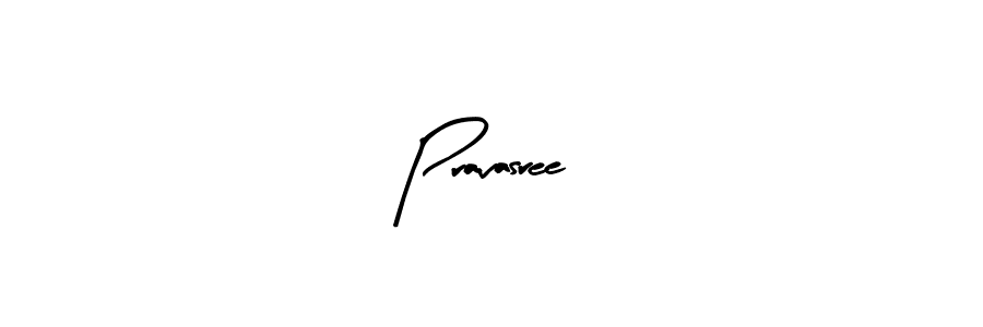 Pravasree stylish signature style. Best Handwritten Sign (Arty Signature) for my name. Handwritten Signature Collection Ideas for my name Pravasree. Pravasree signature style 8 images and pictures png