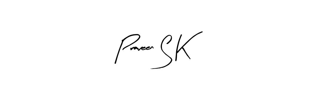 Best and Professional Signature Style for Praveen S K. Arty Signature Best Signature Style Collection. Praveen S K signature style 8 images and pictures png