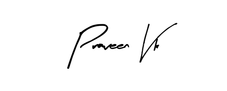 Discover the perfect balance of readability and style for Praveen Vk with Arty Signature font. Create your dream signature today. Praveen Vk signature style 8 images and pictures png