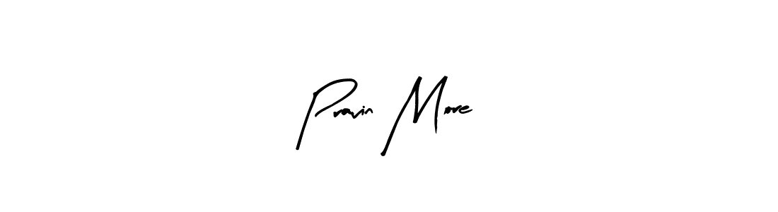 Design your own signature with our free online signature maker. With this signature software, you can create a handwritten (Arty Signature) signature for name Pravin More. Pravin More signature style 8 images and pictures png