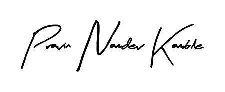 Make a short Pravin Namdev Kamble signature style. Manage your documents anywhere anytime using Arty Signature. Create and add eSignatures, submit forms, share and send files easily. Pravin Namdev Kamble signature style 8 images and pictures png