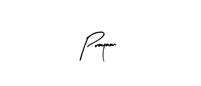 Arty Signature is a professional signature style that is perfect for those who want to add a touch of class to their signature. It is also a great choice for those who want to make their signature more unique. Get Prayaan name to fancy signature for free. Prayaan signature style 8 images and pictures png