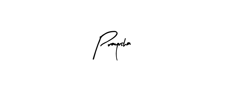 How to make Prayusha signature? Arty Signature is a professional autograph style. Create handwritten signature for Prayusha name. Prayusha signature style 8 images and pictures png