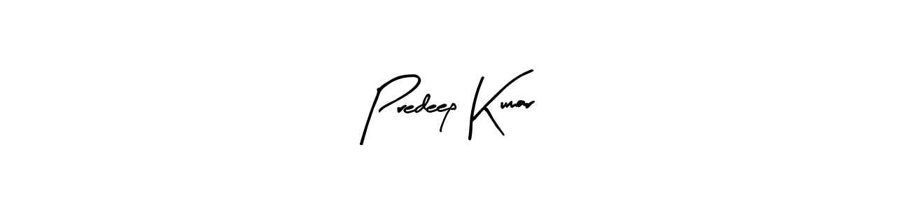 How to make Predeep Kumar signature? Arty Signature is a professional autograph style. Create handwritten signature for Predeep Kumar name. Predeep Kumar signature style 8 images and pictures png
