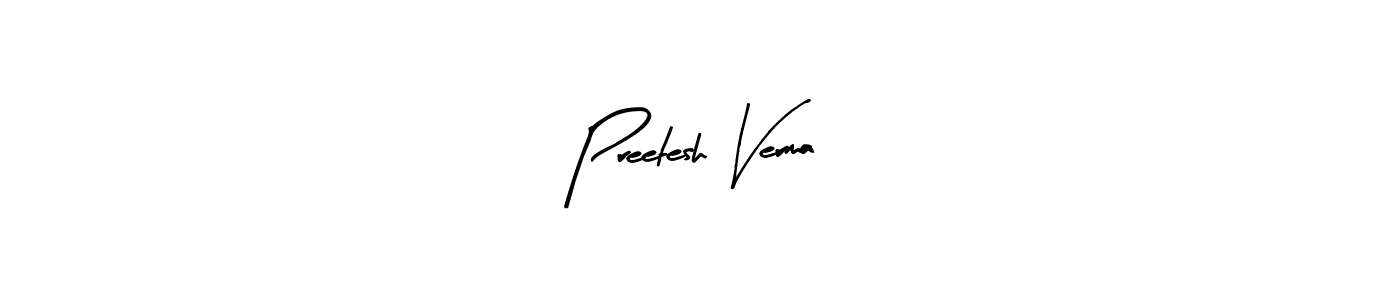 if you are searching for the best signature style for your name Preetesh Verma. so please give up your signature search. here we have designed multiple signature styles  using Arty Signature. Preetesh Verma signature style 8 images and pictures png