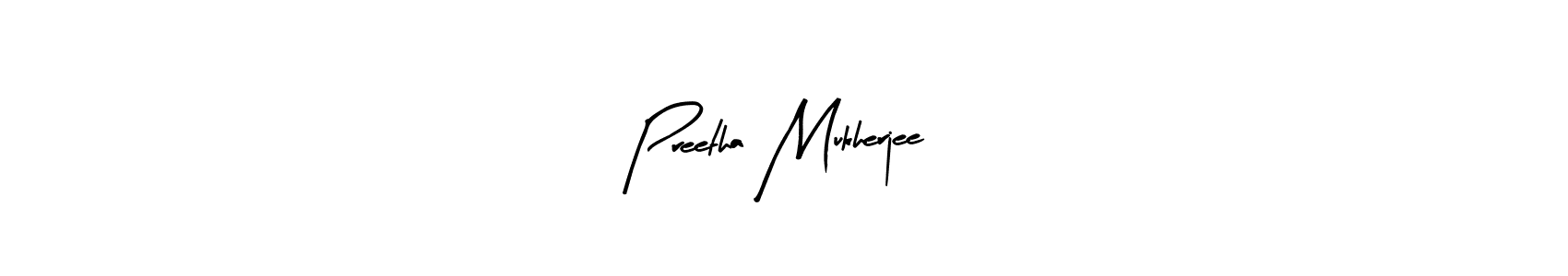 Use a signature maker to create a handwritten signature online. With this signature software, you can design (Arty Signature) your own signature for name Preetha Mukherjee. Preetha Mukherjee signature style 8 images and pictures png