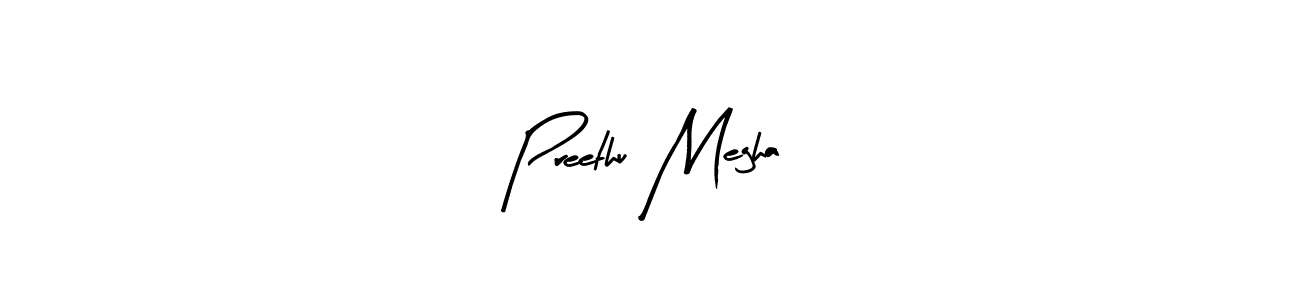 Use a signature maker to create a handwritten signature online. With this signature software, you can design (Arty Signature) your own signature for name Preethu Megha. Preethu Megha signature style 8 images and pictures png