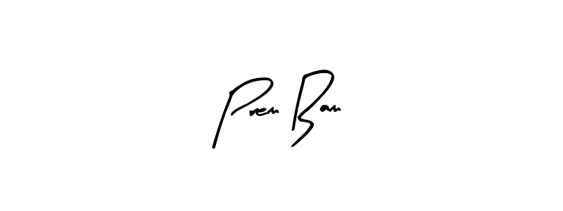 Similarly Arty Signature is the best handwritten signature design. Signature creator online .You can use it as an online autograph creator for name Prem Bam. Prem Bam signature style 8 images and pictures png