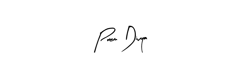 How to make Prem Divya signature? Arty Signature is a professional autograph style. Create handwritten signature for Prem Divya name. Prem Divya signature style 8 images and pictures png
