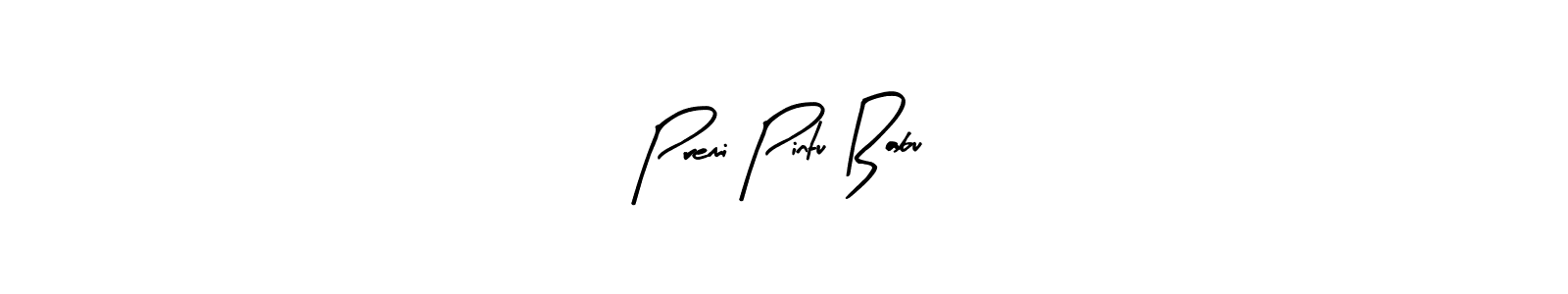 Also we have Premi Pintu Babu name is the best signature style. Create professional handwritten signature collection using Arty Signature autograph style. Premi Pintu Babu signature style 8 images and pictures png