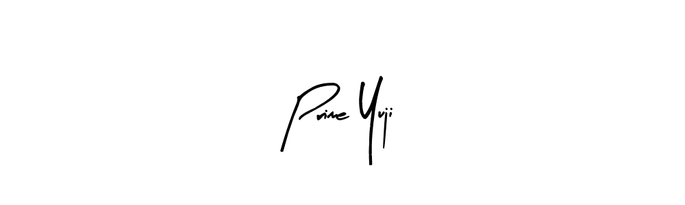 Design your own signature with our free online signature maker. With this signature software, you can create a handwritten (Arty Signature) signature for name Prime Yuji. Prime Yuji signature style 8 images and pictures png