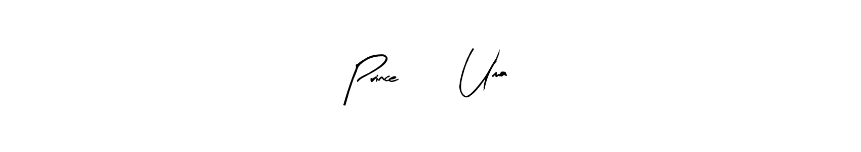 Create a beautiful signature design for name Prince ❣️ Uma. With this signature (Arty Signature) fonts, you can make a handwritten signature for free. Prince ❣️ Uma signature style 8 images and pictures png