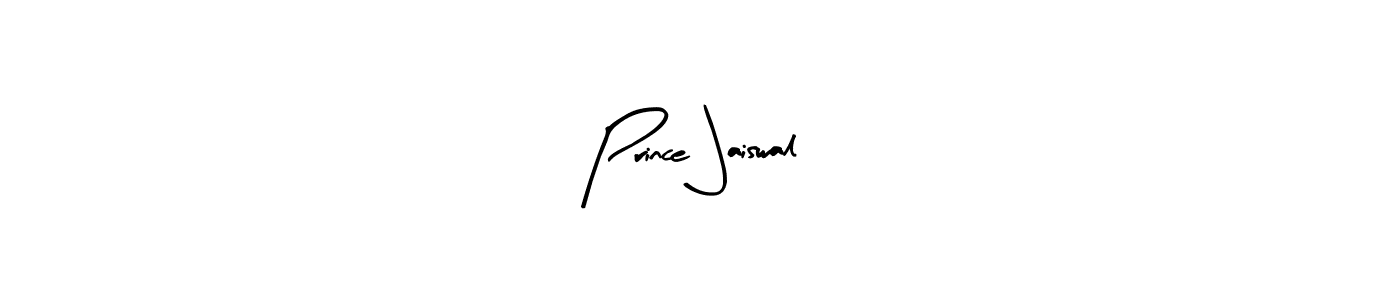 Make a beautiful signature design for name Prince Jaiswal. With this signature (Arty Signature) style, you can create a handwritten signature for free. Prince Jaiswal signature style 8 images and pictures png