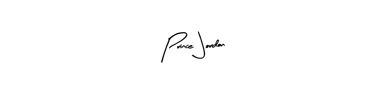Similarly Arty Signature is the best handwritten signature design. Signature creator online .You can use it as an online autograph creator for name Prince Jordan. Prince Jordan signature style 8 images and pictures png