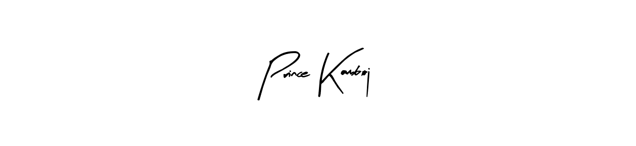 Arty Signature is a professional signature style that is perfect for those who want to add a touch of class to their signature. It is also a great choice for those who want to make their signature more unique. Get Prince Kamboj name to fancy signature for free. Prince Kamboj signature style 8 images and pictures png