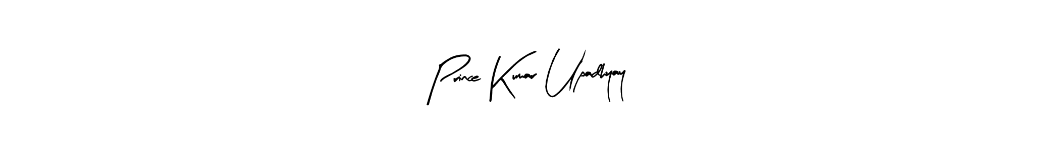 Make a beautiful signature design for name Prince Kumar Upadhyay. With this signature (Arty Signature) style, you can create a handwritten signature for free. Prince Kumar Upadhyay signature style 8 images and pictures png
