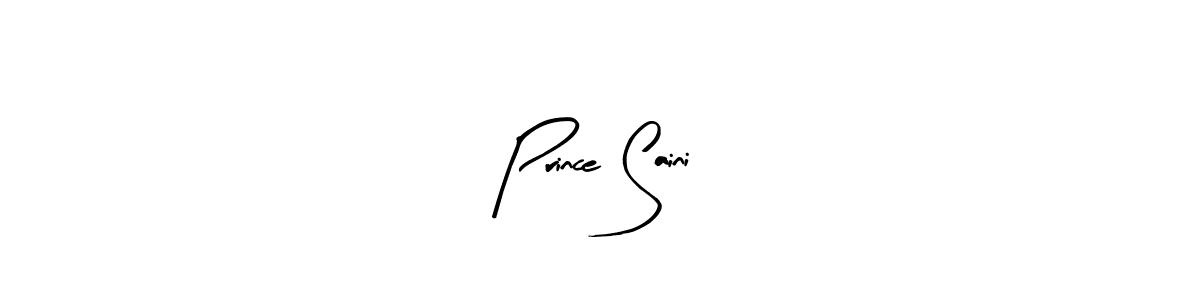 You should practise on your own different ways (Arty Signature) to write your name (Prince Saini) in signature. don't let someone else do it for you. Prince Saini signature style 8 images and pictures png