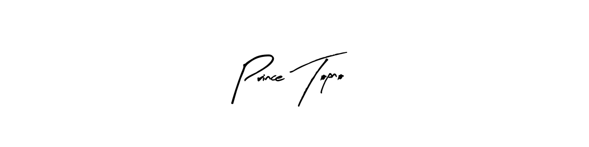 Design your own signature with our free online signature maker. With this signature software, you can create a handwritten (Arty Signature) signature for name Prince Topno. Prince Topno signature style 8 images and pictures png