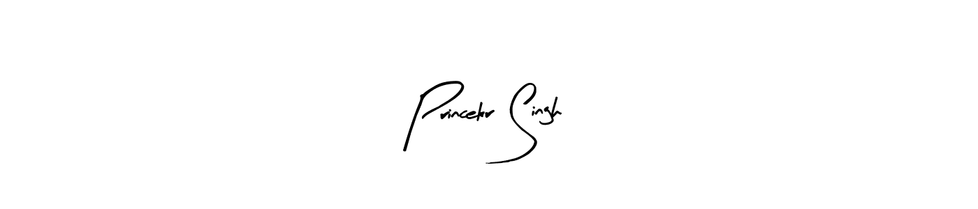 Design your own signature with our free online signature maker. With this signature software, you can create a handwritten (Arty Signature) signature for name Princekr Singh. Princekr Singh signature style 8 images and pictures png