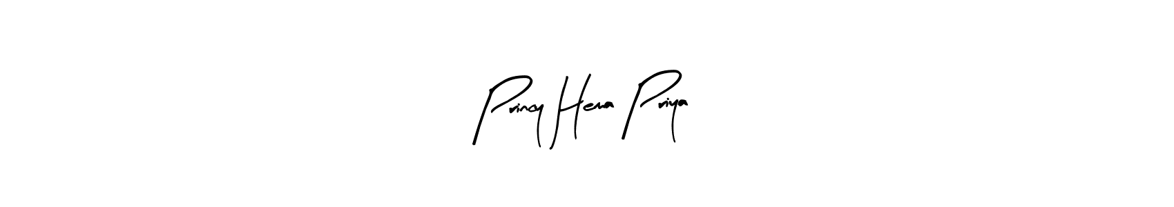 Also You can easily find your signature by using the search form. We will create Princy Hema Priya name handwritten signature images for you free of cost using Arty Signature sign style. Princy Hema Priya signature style 8 images and pictures png