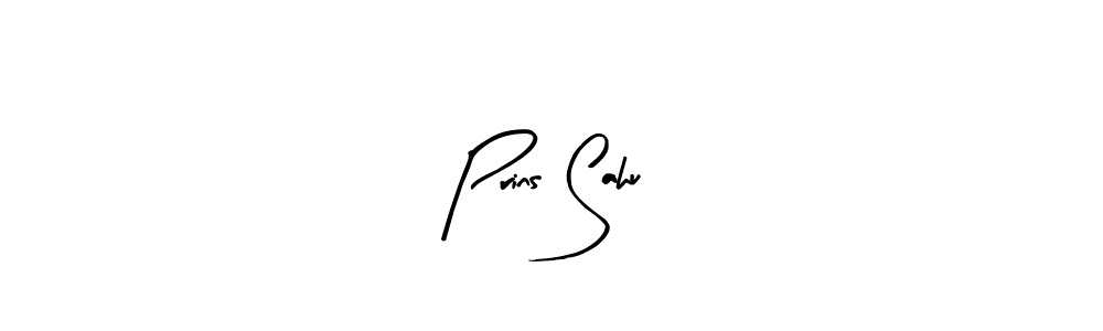 Prins Sahu stylish signature style. Best Handwritten Sign (Arty Signature) for my name. Handwritten Signature Collection Ideas for my name Prins Sahu. Prins Sahu signature style 8 images and pictures png