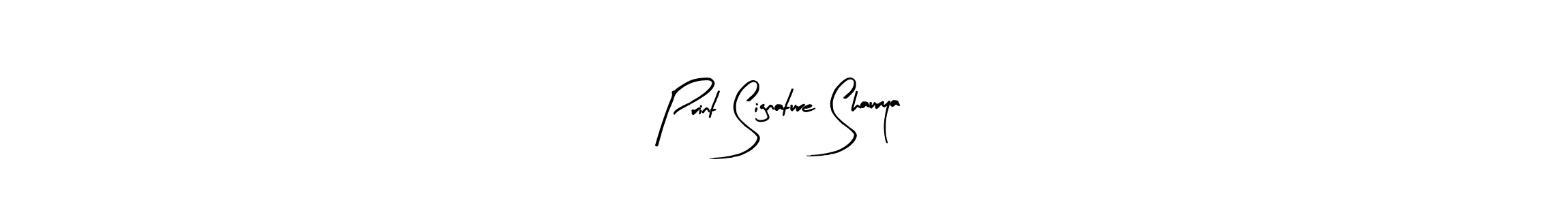 Make a beautiful signature design for name Print Signature Shaurya. Use this online signature maker to create a handwritten signature for free. Print Signature Shaurya signature style 8 images and pictures png