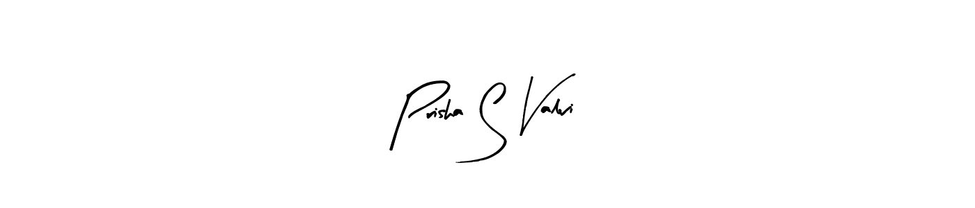 if you are searching for the best signature style for your name Prisha S Valvi. so please give up your signature search. here we have designed multiple signature styles  using Arty Signature. Prisha S Valvi signature style 8 images and pictures png