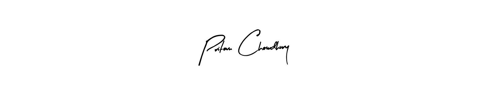 How to make Pritam Chowdhury signature? Arty Signature is a professional autograph style. Create handwritten signature for Pritam Chowdhury name. Pritam Chowdhury signature style 8 images and pictures png