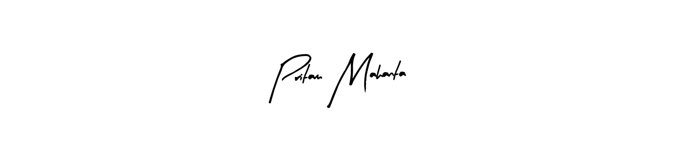 Once you've used our free online signature maker to create your best signature Arty Signature style, it's time to enjoy all of the benefits that Pritam Mahanta name signing documents. Pritam Mahanta signature style 8 images and pictures png