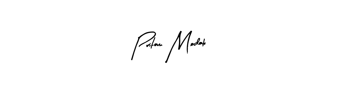 Use a signature maker to create a handwritten signature online. With this signature software, you can design (Arty Signature) your own signature for name Pritam Modak. Pritam Modak signature style 8 images and pictures png