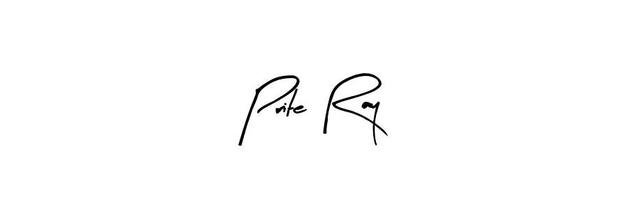 Make a beautiful signature design for name Prite Ray. Use this online signature maker to create a handwritten signature for free. Prite Ray signature style 8 images and pictures png